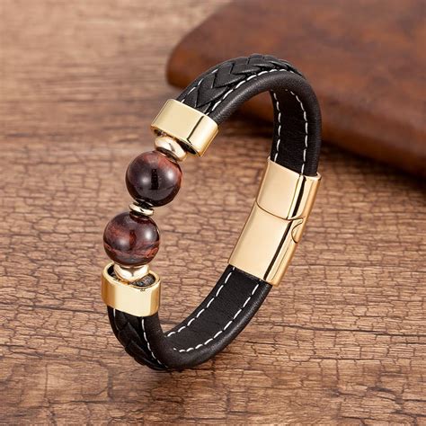 bracelet cartier homme cuir|bracelet cuir homme luxe.